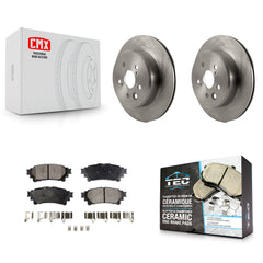 Transit Auto K8T-102074 Disc Brake Kit for 2013-2020 Lexus GS300, Lexus GS200t, Lexus IS200t & more - Rear product image