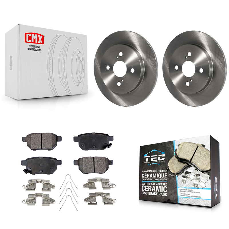 Transit Auto K8T-102075 Disc Brake Kit for 2012-2018 Toyota Yaris - Rear product image