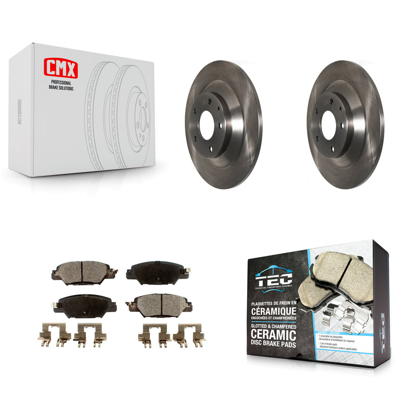 Transit Auto K8T-102078 Disc Brake Kit for 2016-2024 Mazda CX-5 - Rear product image