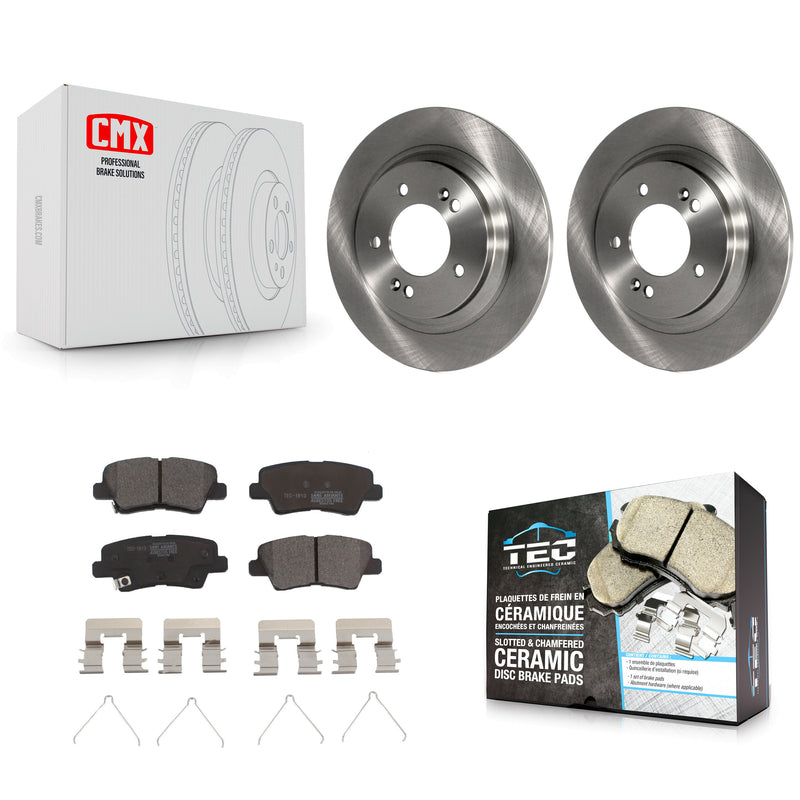 Transit Auto K8T-102081 Disc Brake Kit for 2016-2024 Hyundai Elantra GT, Kia Forte5, Hyundai Sonata & more - Rear product image