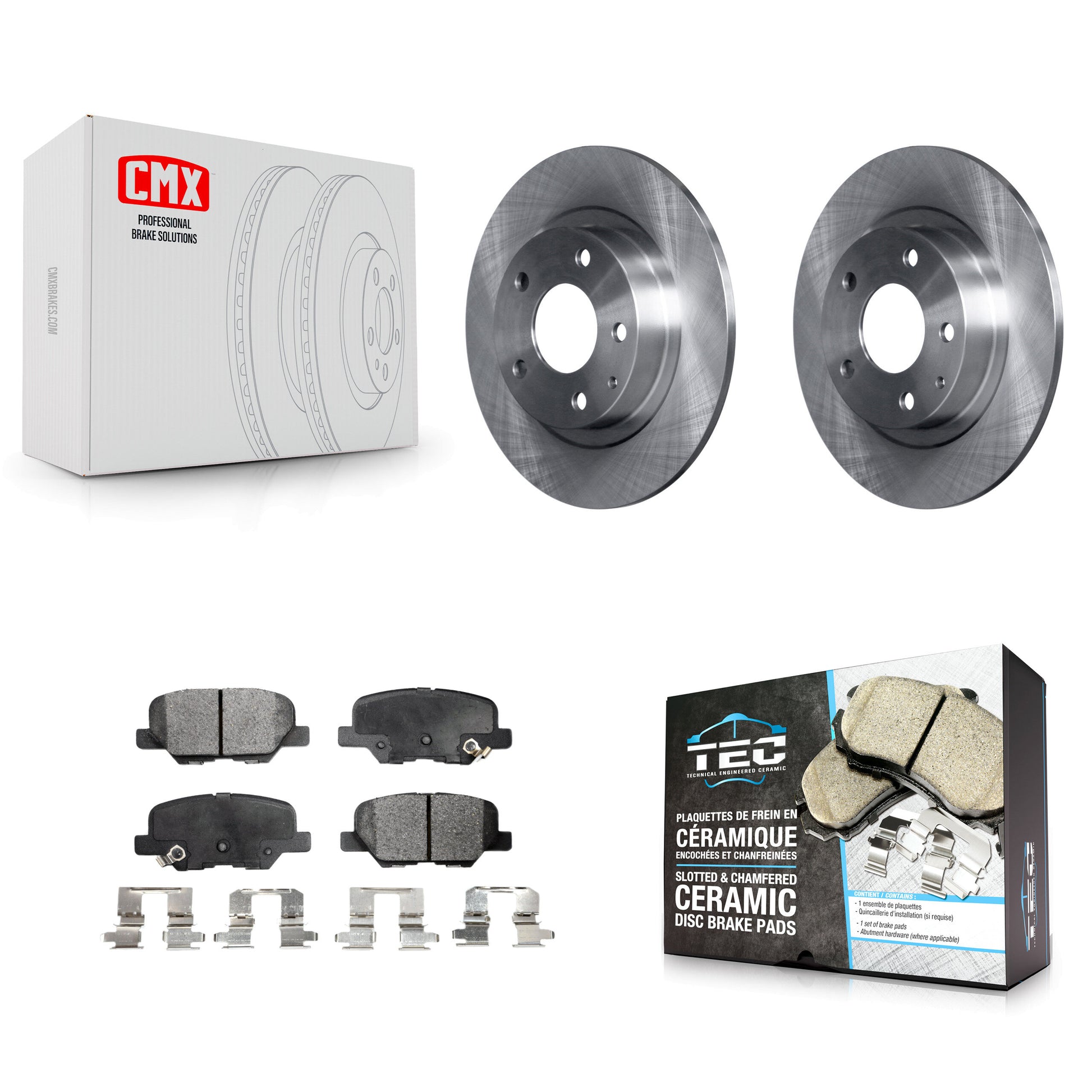 Transit Auto K8T-102082 Disc Brake Kit for 2014-2015 Mazda 6 - Rear product image