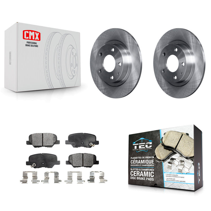 Transit Auto K8T-102082 Disc Brake Kit for 2014-2015 Mazda 6 - Rear product image