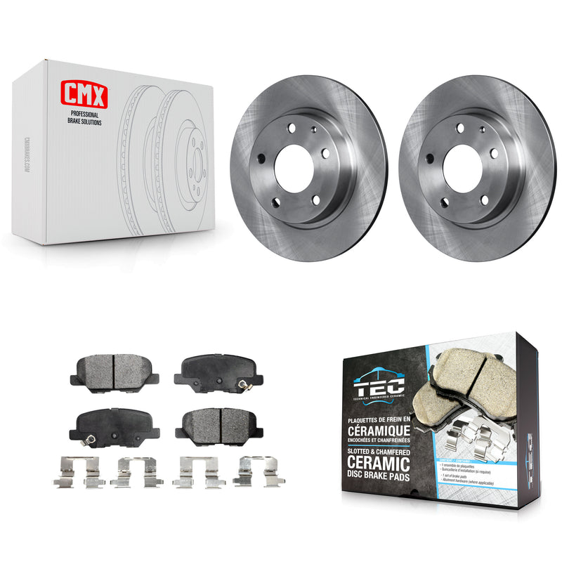 Transit Auto K8T-102094 Disc Brake Kit for 2014-2018 Mazda 3, Mazda 3 Sport - Rear product image