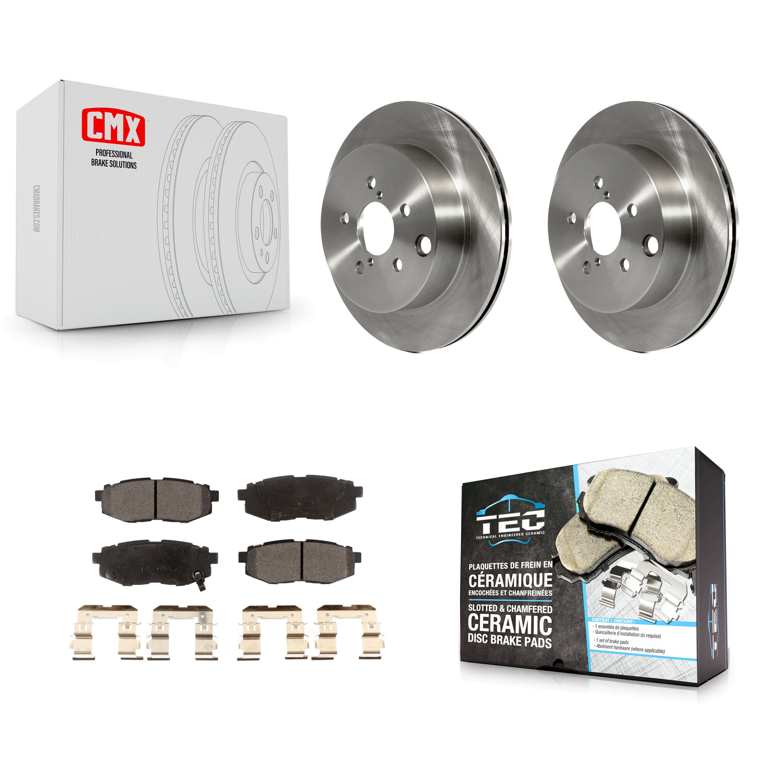 Transit Auto K8T-102096 Disc Brake Kit for 2014-2018 Subaru Forester - Rear product image