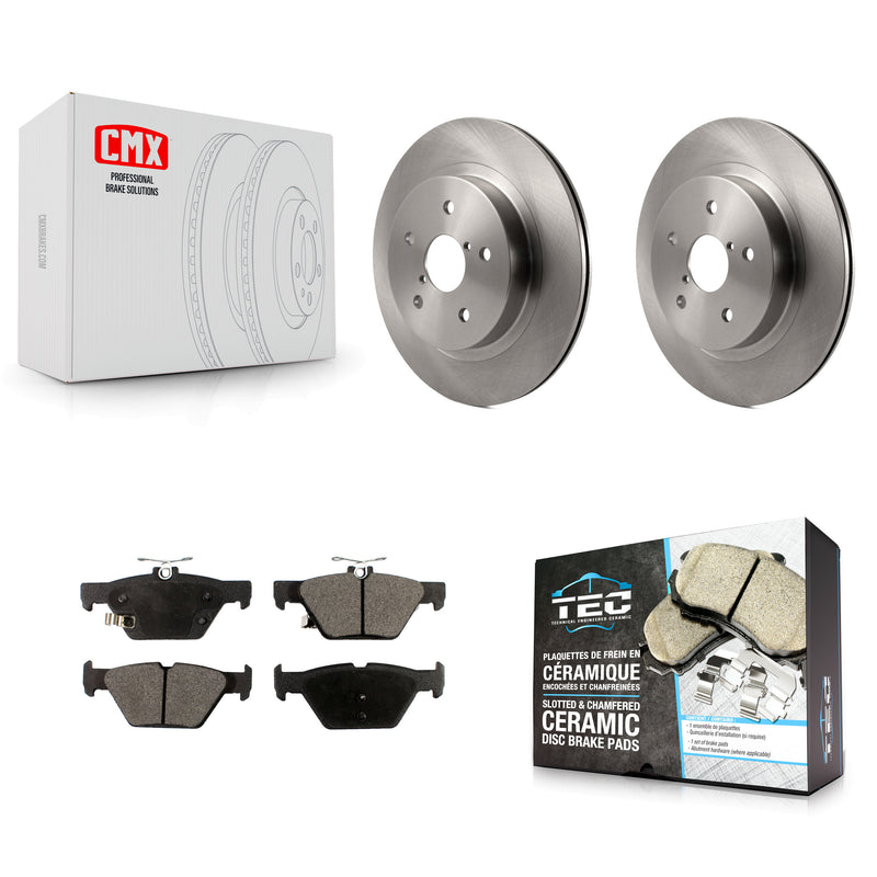 Transit Auto K8T-102099 Disc Brake Kit for 2015-2024 Subaru WRX, Subaru Legacy, Subaru Outback - Rear product image