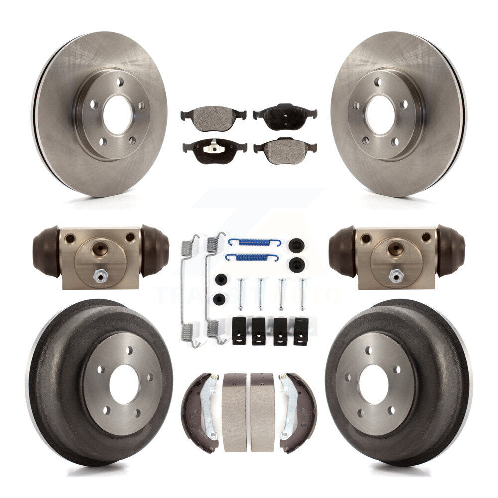 Transit Auto K8T-102313 Disc Brake Kit for 2010-2013 Ford Transit Connect - Front and Rear product image