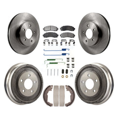 Transit Auto K8T-102360 Disc Brake Kit for 2002-2007 Pontiac Torrent, Chevrolet Equinox, Saturn Vue - Front and Rear product image