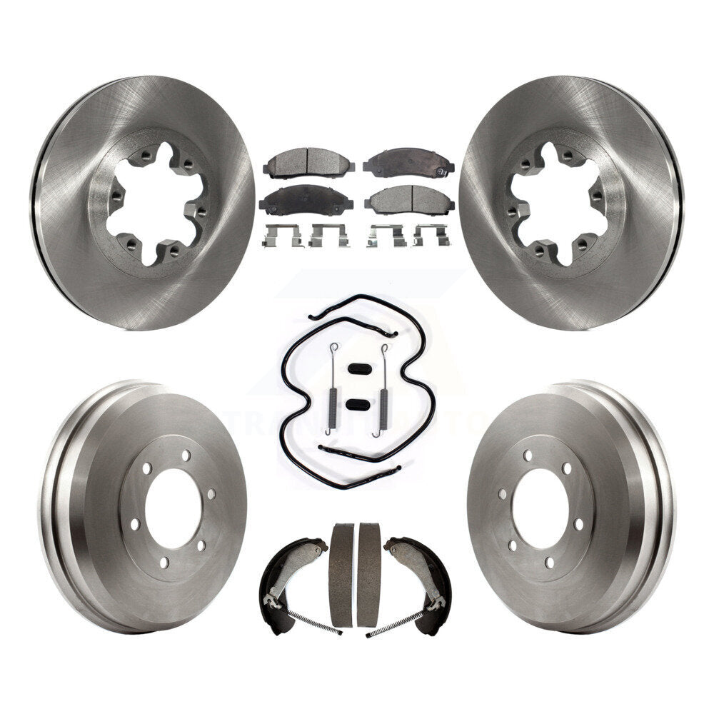 Transit Auto K8T-102362 Disc Brake Kit for 2004-2008 Isuzu i-290, Isuzu i-370, Isuzu i-280 & more - Front and Rear product image