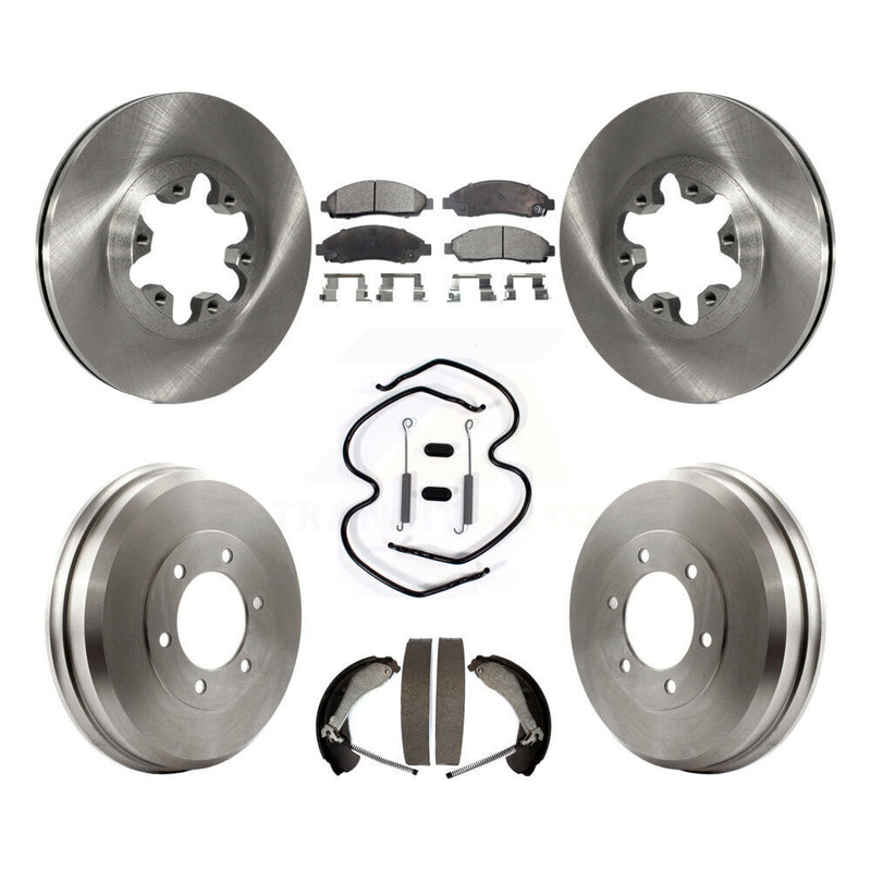 Transit Auto K8T-102362 Disc Brake Kit for 2004-2008 Isuzu i-290, Isuzu i-370, Isuzu i-280 & more - Front and Rear product image