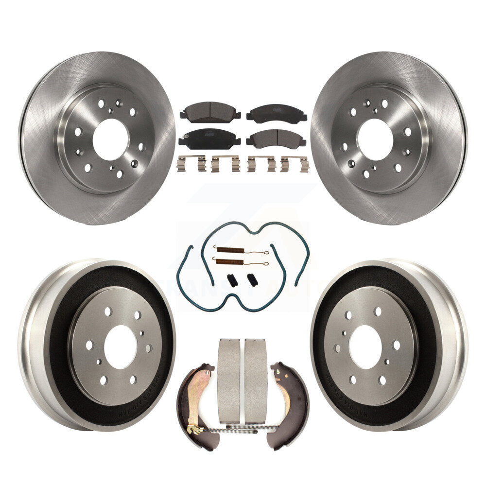 Transit Auto K8T-102364 Disc Brake Kit for 2005-2008 Chevrolet Silverado 1500, GMC Sierra 1500, Chevrolet Silverado 1500 Classic & more - Front and Rear product image