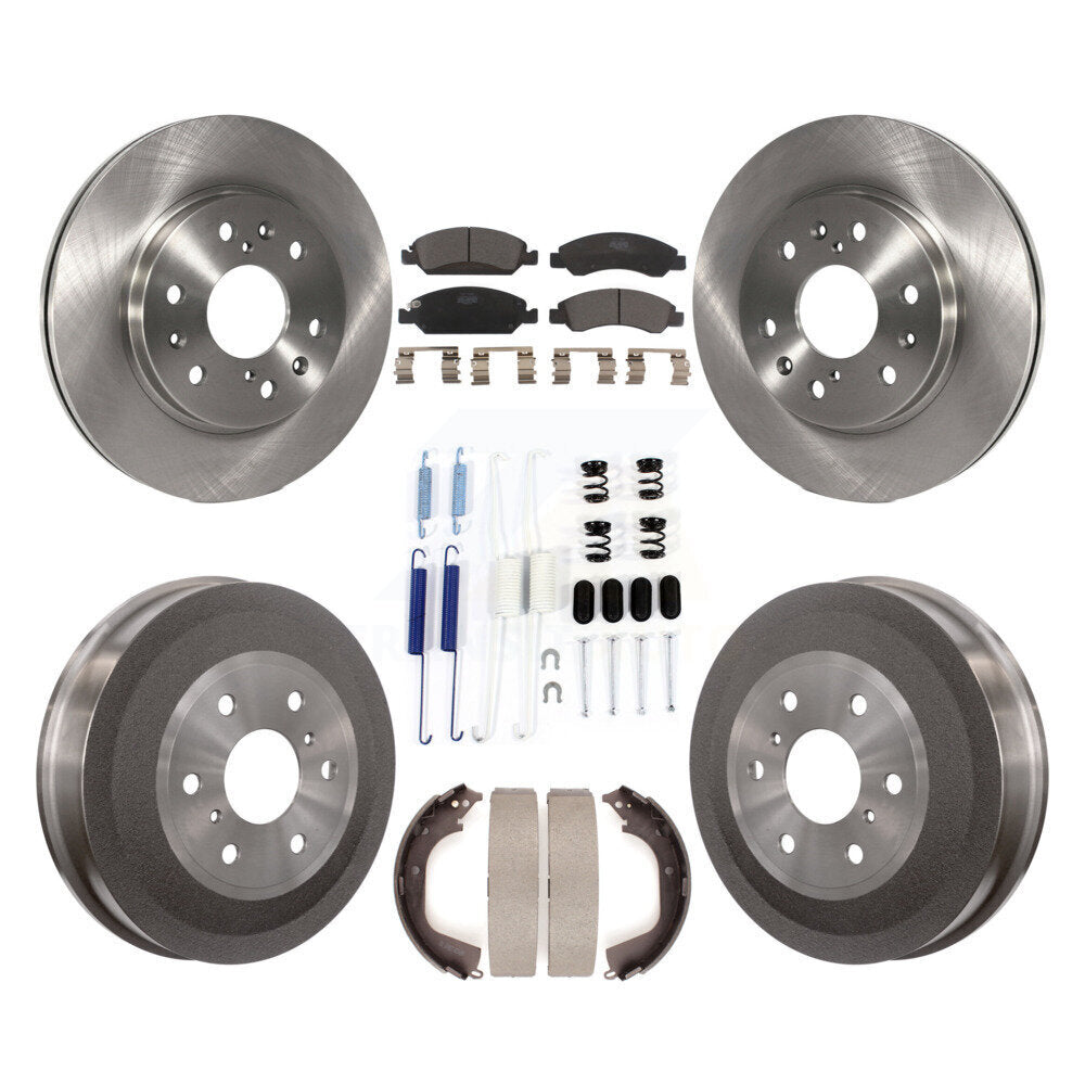 Transit Auto K8T-102365 Disc Brake Kit for 2010-2013 Chevrolet Silverado 1500, GMC Sierra 1500 - Front and Rear product image