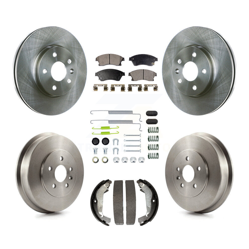 Transit Auto K8T-102371 Disc Brake Kit for 2011-2016 Chevrolet Cruze Limited, Chevrolet Cruze - Front and Rear product image