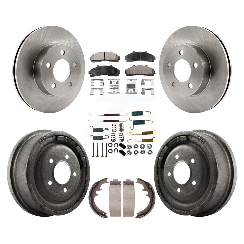 Transit Auto K8T-102382 Disc Brake Kit for 1998-2002 Ford Ranger, Mazda B3000, Mazda B4000 - Front and Rear product image