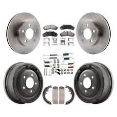 Transit Auto K8T-102382 Disc Brake Kit for 1998-2002 Ford Ranger, Mazda B3000, Mazda B4000 - Front and Rear product image