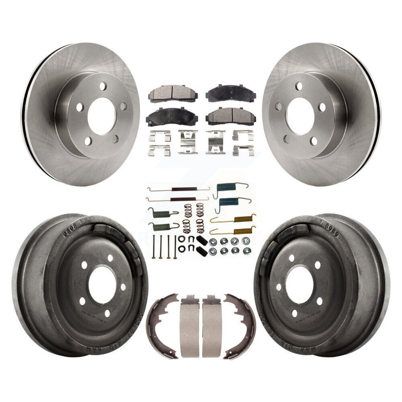 Transit Auto K8T-102382 Disc Brake Kit for 1998-2002 Ford Ranger, Mazda B3000, Mazda B4000 - Front and Rear product image