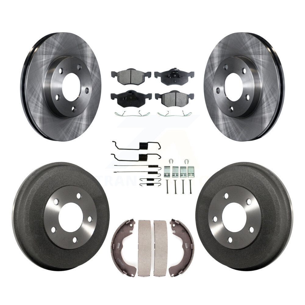 Transit Auto K8T-102388 Disc Brake Kit for 2001-2007 Ford Escape, Mercury Mariner, Mazda Tribute - Front and Rear product image