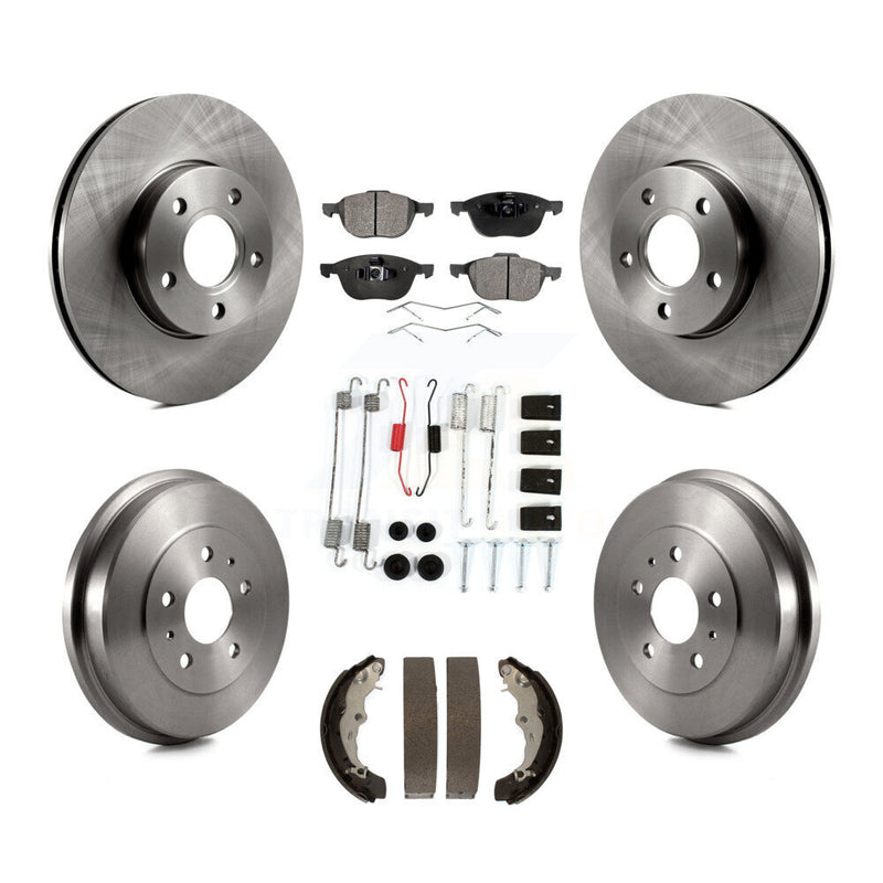 Transit Auto K8T-102397 Disc Brake Kit for 2012-2018 Ford Focus - Front and Rear product image