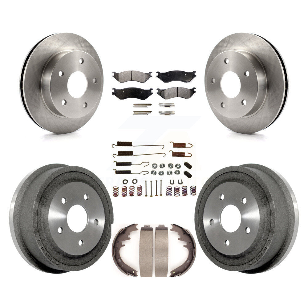 Transit Auto K8T-102408 Disc Brake Kit for 2000-2001 Dodge Ram 1500 - Front and Rear product image