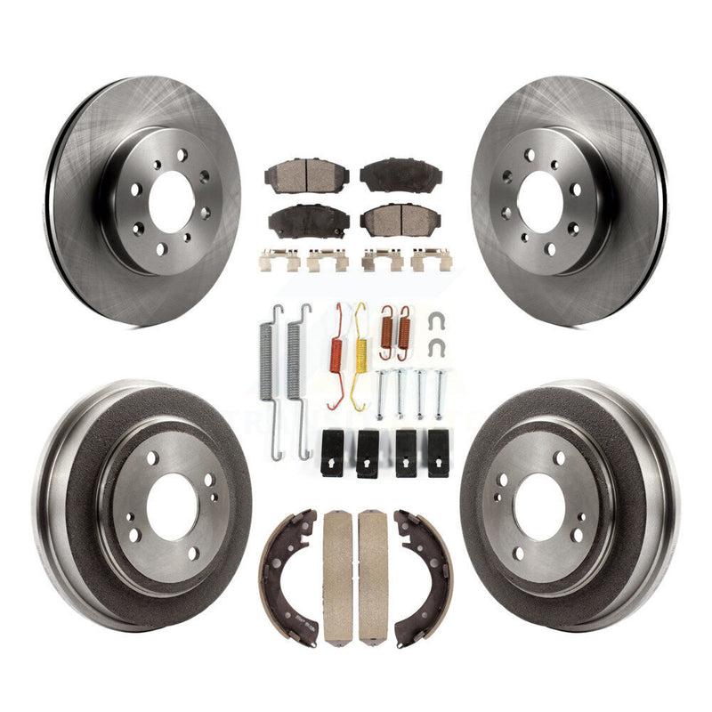 Transit Auto K8T-102431 Disc Brake Kit for 1994-1995 Honda Civic - Front and Rear product image