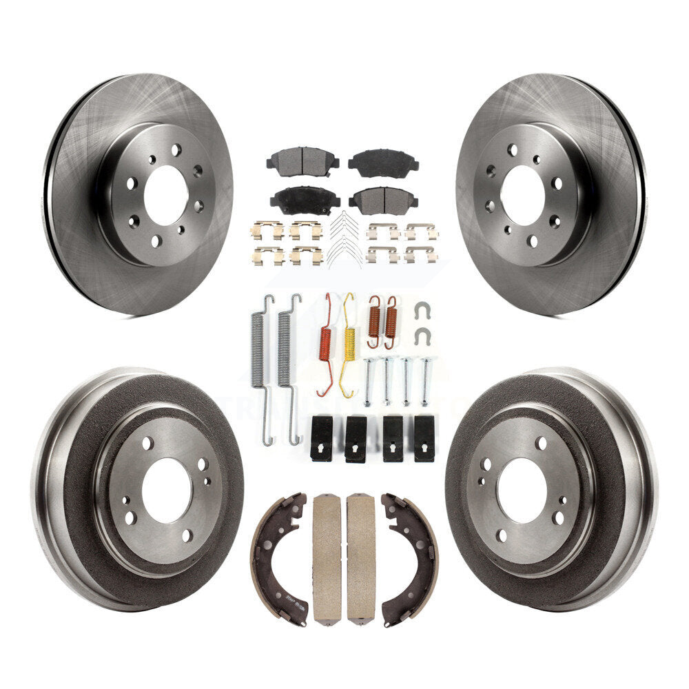 Transit Auto K8T-102432 Disc Brake Kit for 2007-2008 Honda Fit - Front and Rear product image