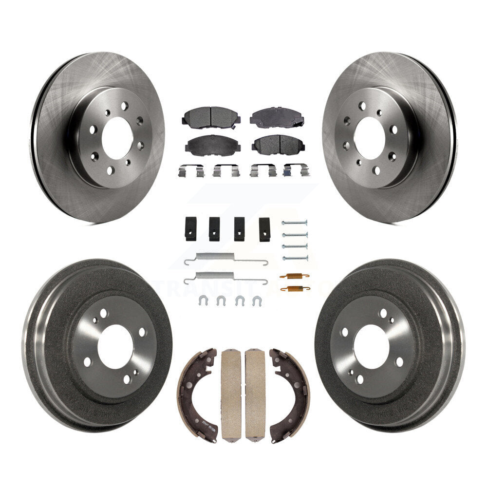 Transit Auto K8T-102434 Disc Brake Kit for 2001-2005 Honda Civic - Front and Rear product image