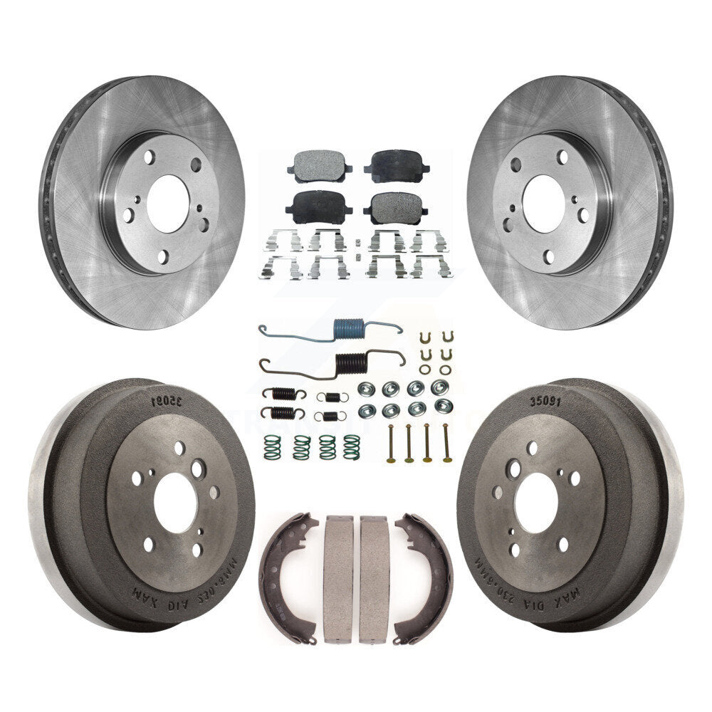 Transit Auto K8T-102445 Disc Brake Kit for 2002-2003 Toyota Solara - Front and Rear product image