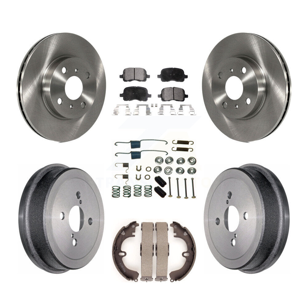 Transit Auto K8T-102450 Disc Brake Kit for 1999-2002 Toyota Corolla - Front and Rear product image