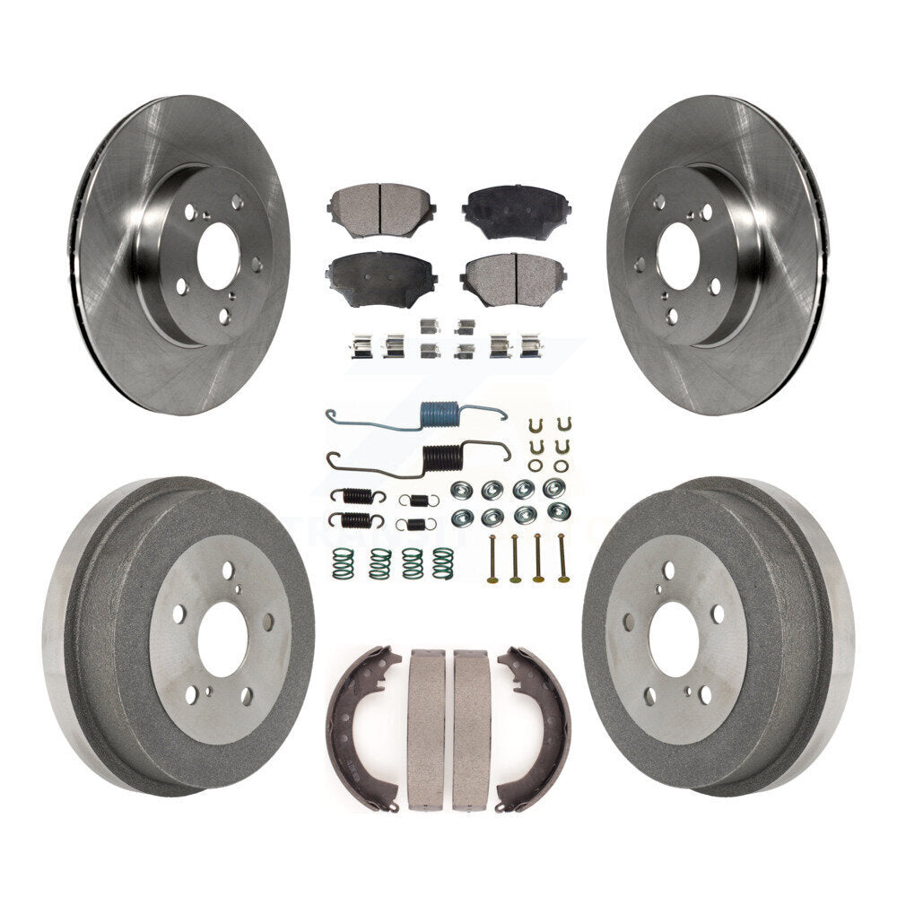 Transit Auto K8T-102458 Disc Brake Kit for 2001-2002 Toyota RAV4 - Front and Rear product image
