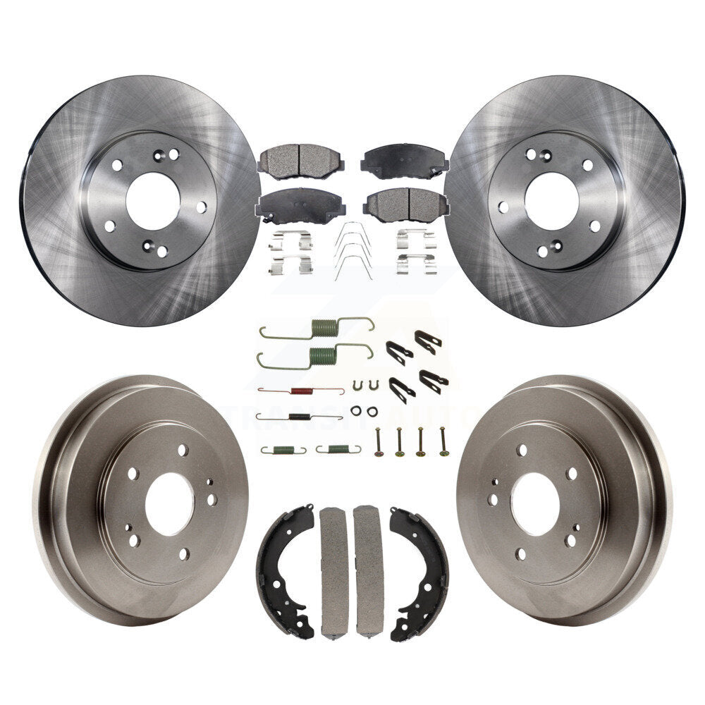 Transit Auto K8T-102464 Disc Brake Kit for 2003-2014 Honda Fit, Honda Accord - Front and Rear product image