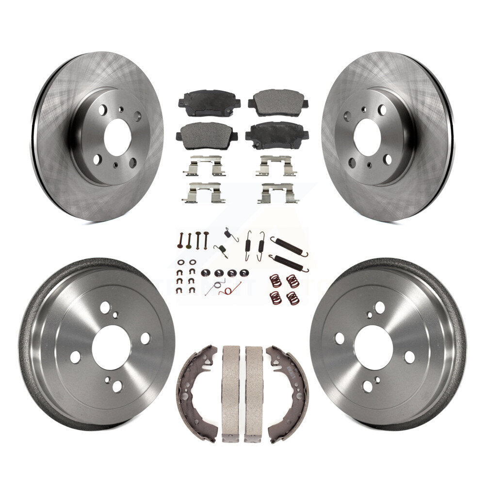 Transit Auto K8T-102476 Disc Brake Kit for 2001-2005 Toyota Echo - Front and Rear product image