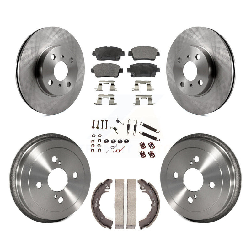 Transit Auto K8T-102476 Disc Brake Kit for 2001-2005 Toyota Echo - Front and Rear product image