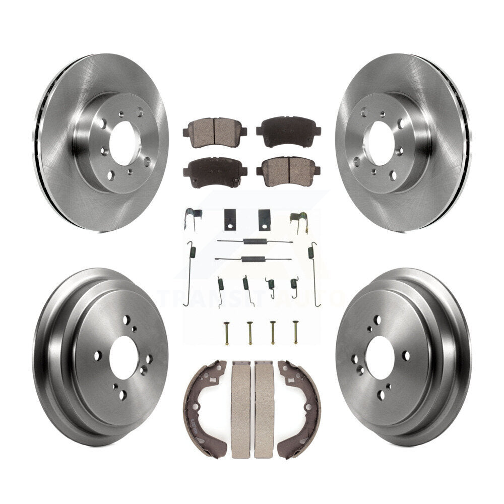 Transit Auto K8T-102479 Disc Brake Kit for 2002-2005 Suzuki Aerio - Front and Rear product image