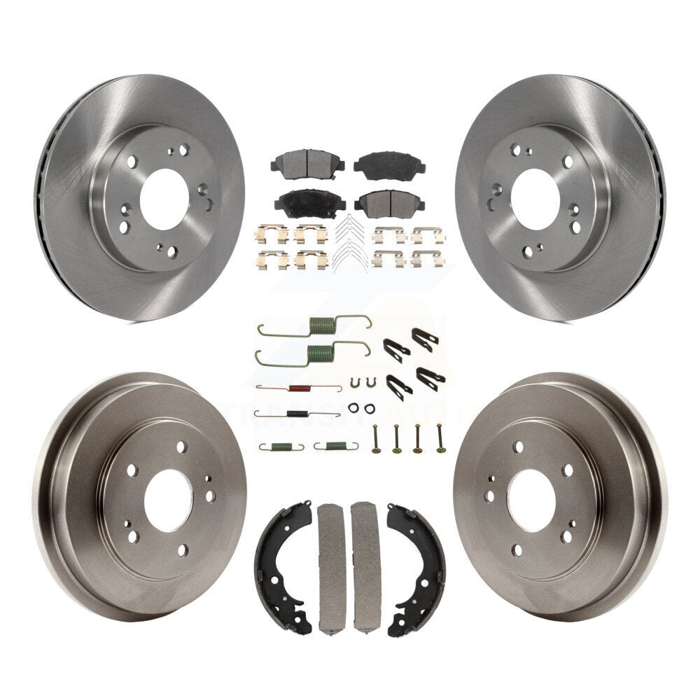 Transit Auto K8T-102481 Disc Brake Kit for 2006-2008 Honda Civic - Front and Rear product image