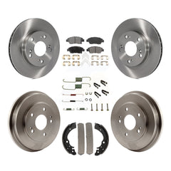 Transit Auto K8T-102481 Disc Brake Kit for 2006-2008 Honda Civic - Front and Rear product image