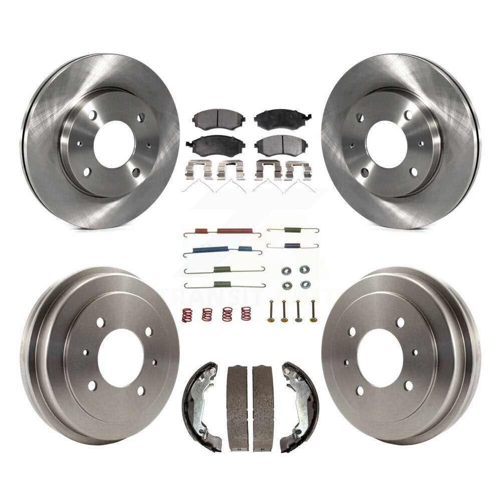 Transit Auto K8T-102488 Disc Brake Kit for 2002-2006 Hyundai Elantra - Front and Rear product image