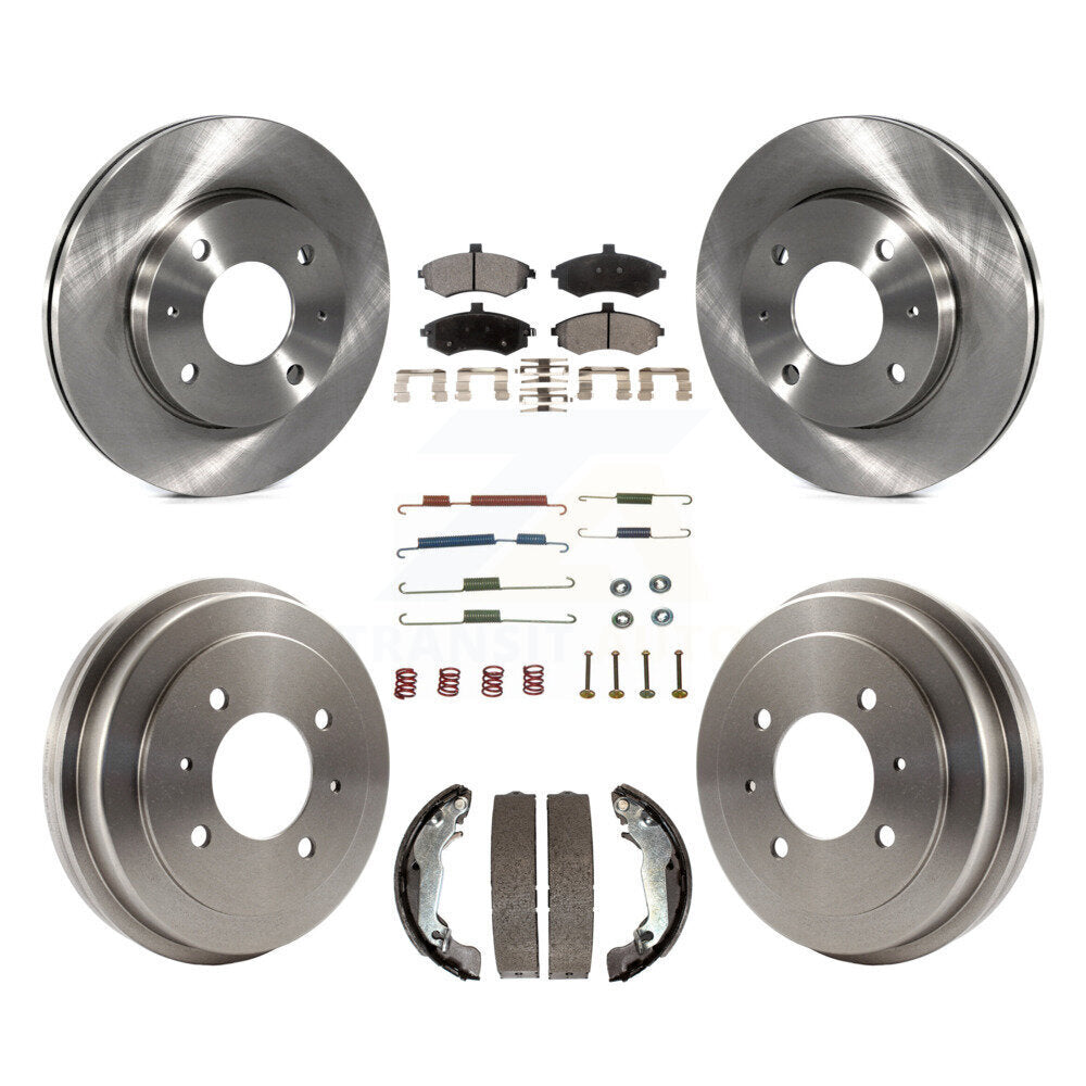 Transit Auto K8T-102489 Disc Brake Kit for 2002-2005 Hyundai Elantra - Front and Rear product image