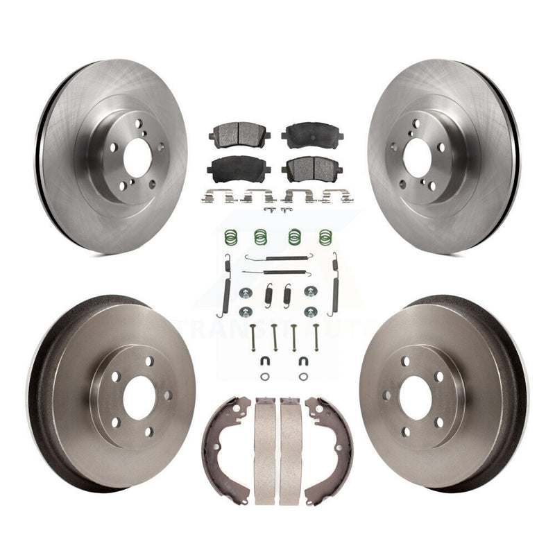 Transit Auto K8T-102490 Disc Brake Kit for 2002-2003 Subaru Impreza - Front and Rear product image