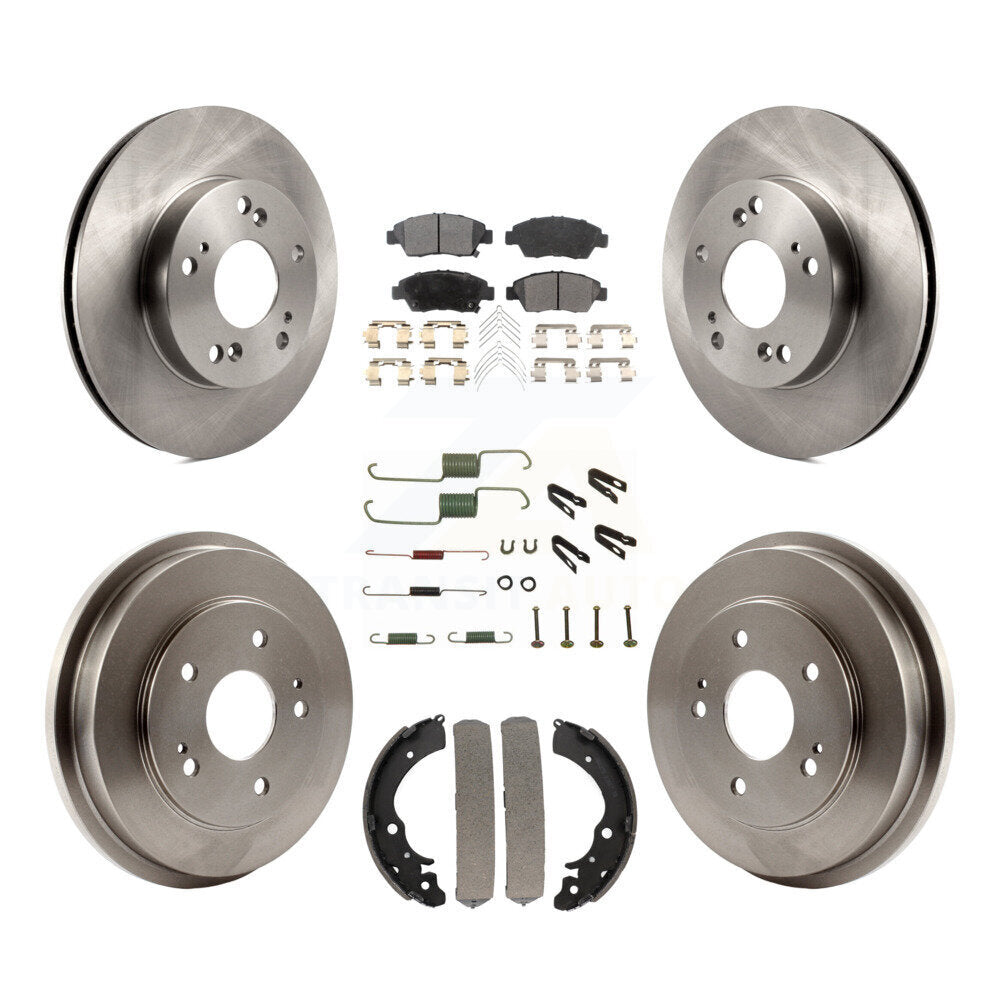 Transit Auto K8T-102508 Disc Brake Kit for 2012-2015 Honda Civic - Front and Rear product image