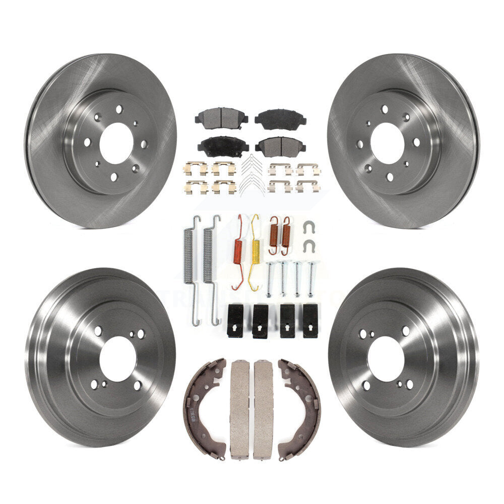 Transit Auto K8T-102516 Disc Brake Kit for 2015-2020 Honda Fit - Front and Rear product image