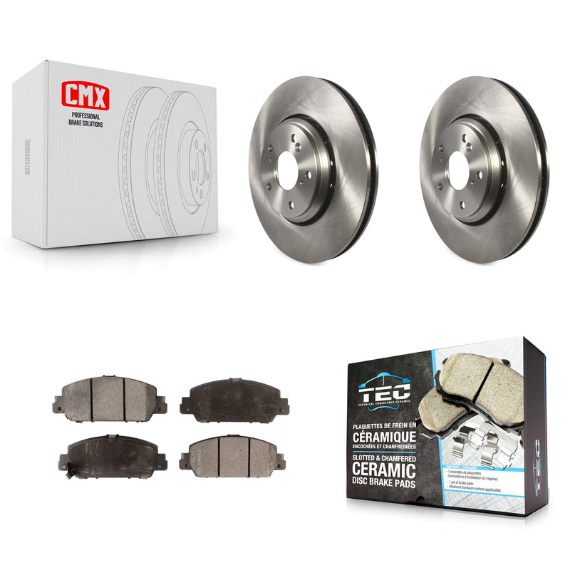 Transit Auto K8T-102522 Disc Brake Kit for 2017 Honda Accord - Front product image
