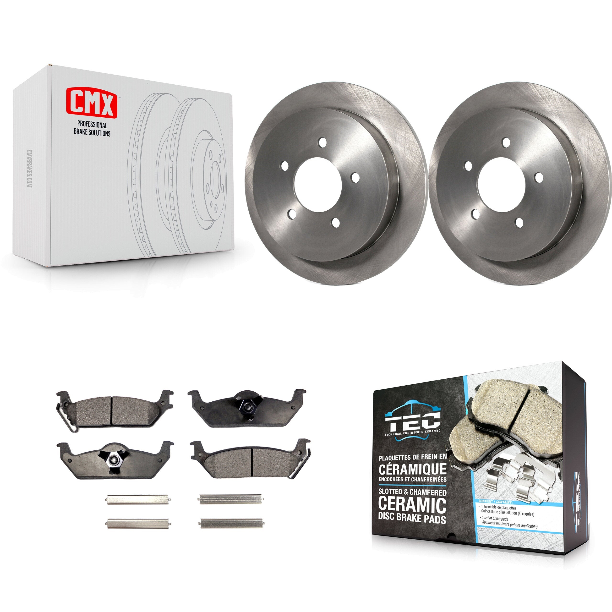 Transit Auto K8T-102527 Disc Brake Kit for 2004 Ford F-150 - Rear product image