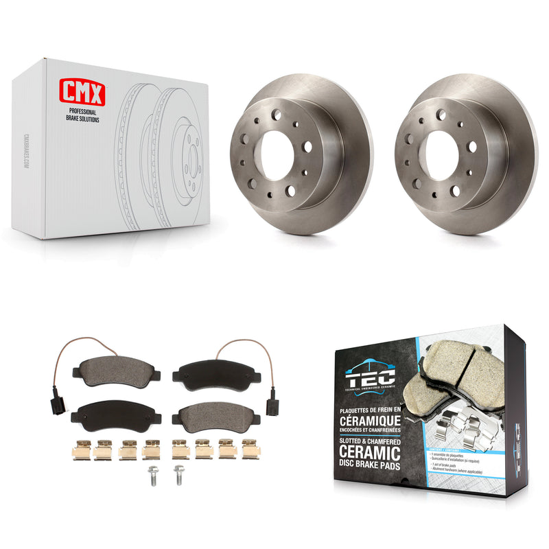 Transit Auto K8T-102528 Disc Brake Kit for 2014-2021 Ram ProMaster 1500, Ram ProMaster 2500, Ram ProMaster 3500 - Rear product image