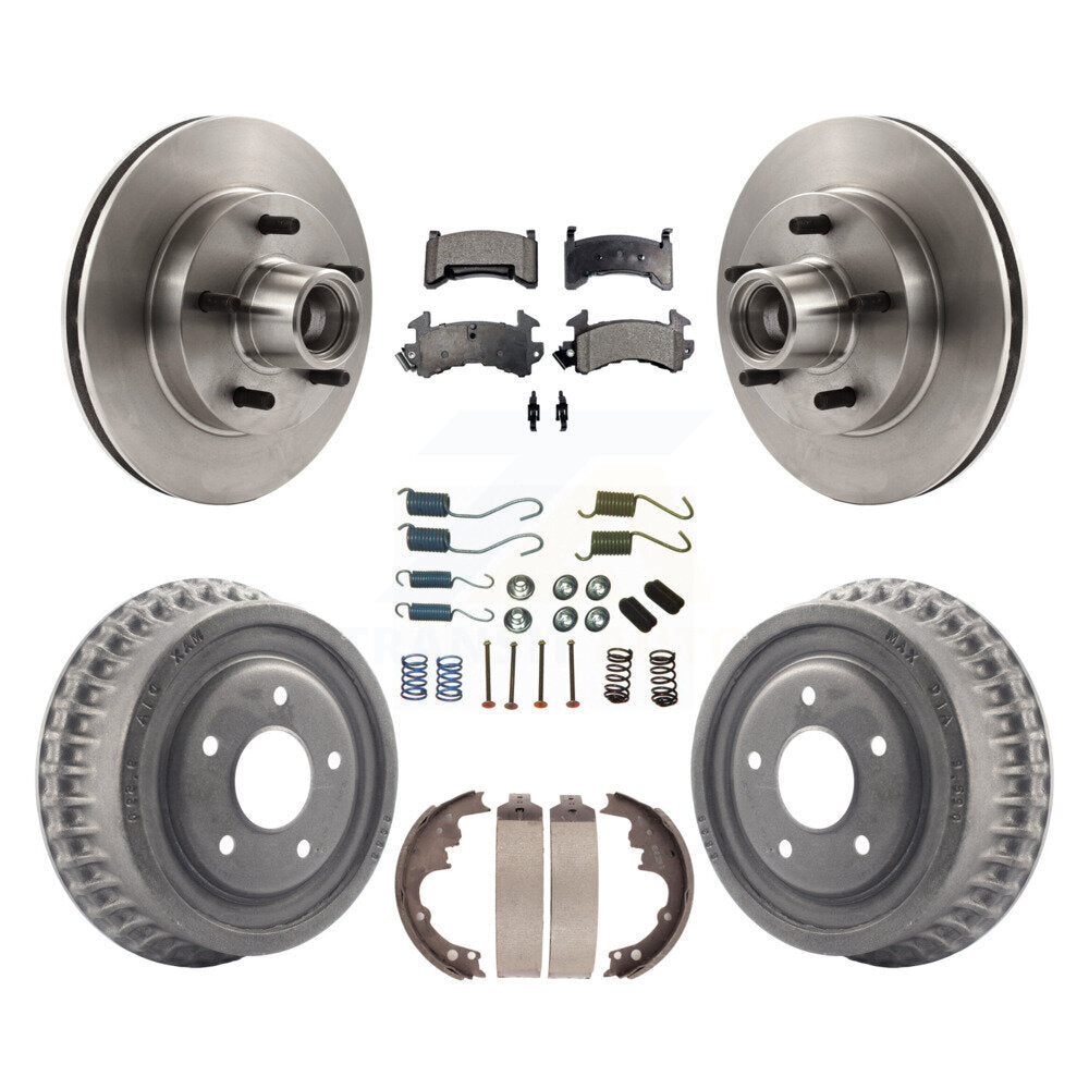 Transit Auto K8T-102530 Disc Brake Kit for 1982-1992 Chevrolet S10 Blazer, GMC S15 Jimmy, GMC Sonoma & more - Front and Rear product image
