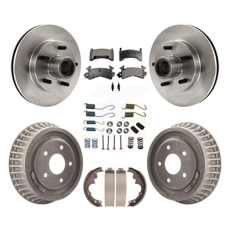 Transit Auto K8T-102540 Disc Brake Kit for 1992-2002 GMC Sonoma, Isuzu Hombre, Chevrolet Blazer & more - Front and Rear product image