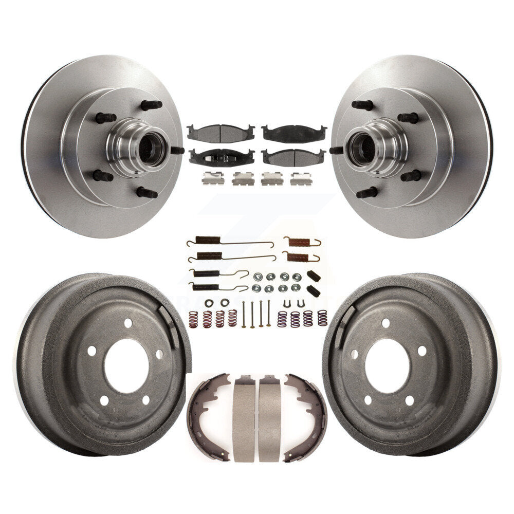 Transit Auto K8T-102542 Disc Brake Kit for 1997-1999 Ford E-150 Econoline - Front and Rear product image