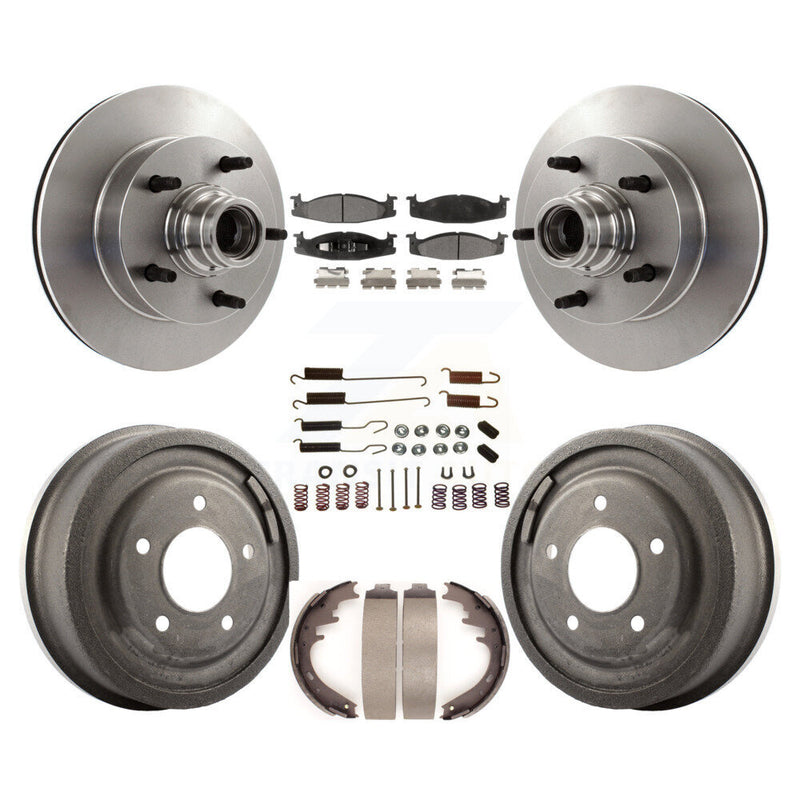 Transit Auto K8T-102542 Disc Brake Kit for 1997-1999 Ford E-150 Econoline - Front and Rear product image