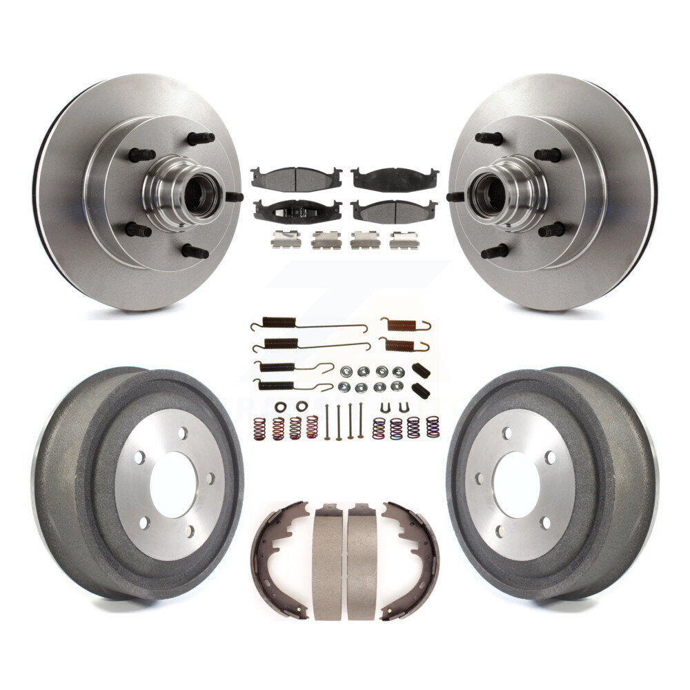 Transit Auto K8T-102543 Disc Brake Kit for 2000-2001 Ford E-150 Econoline - Front and Rear product image