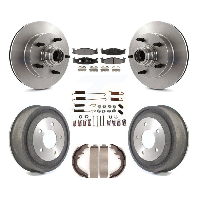 Transit Auto K8T-102543 Disc Brake Kit for 2000-2001 Ford E-150 Econoline - Front and Rear product image