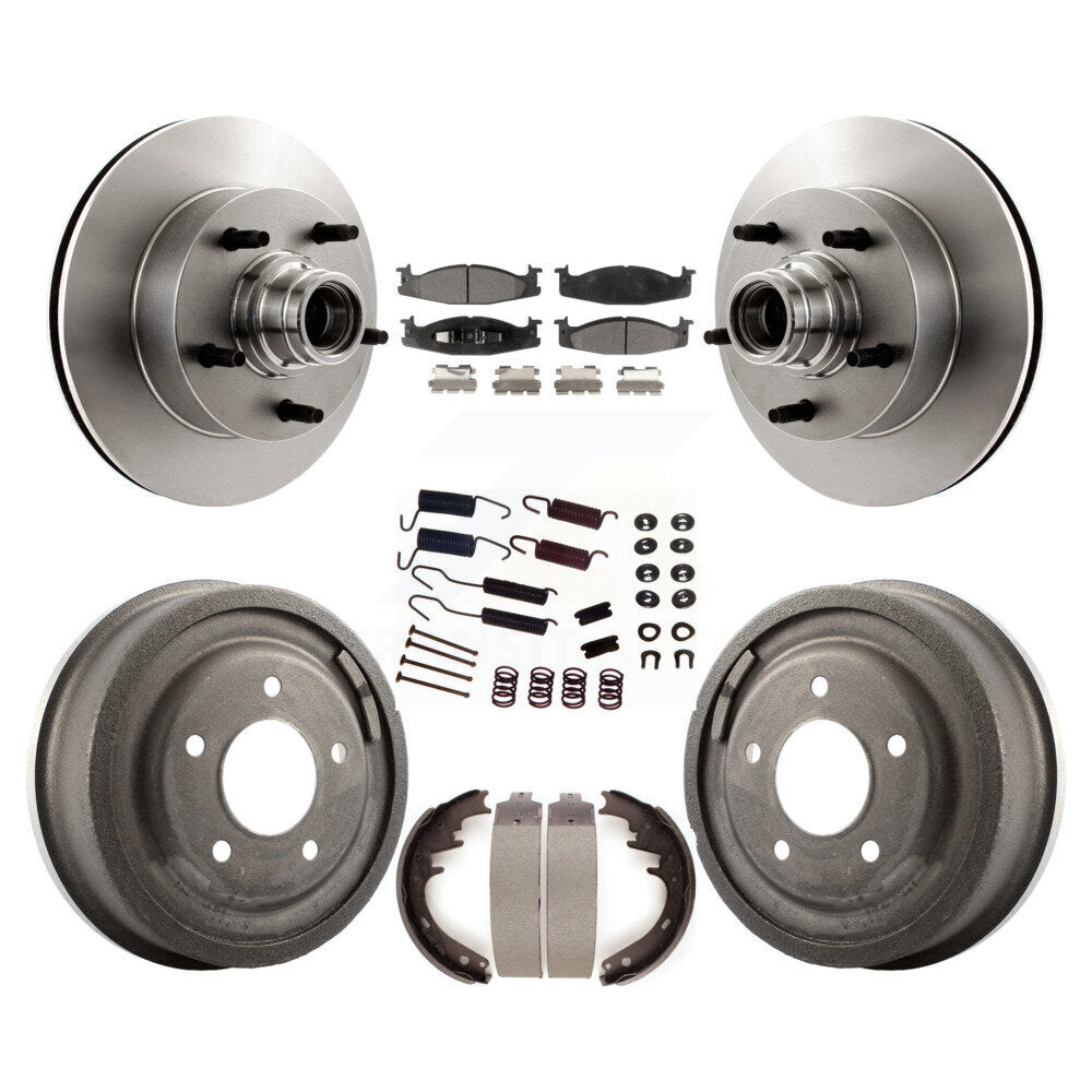 Transit Auto K8T-102544 Disc Brake Kit for 1994-1996 Ford E-150 Econoline, Ford E-150 Econoline Club Wagon - Front and Rear product image