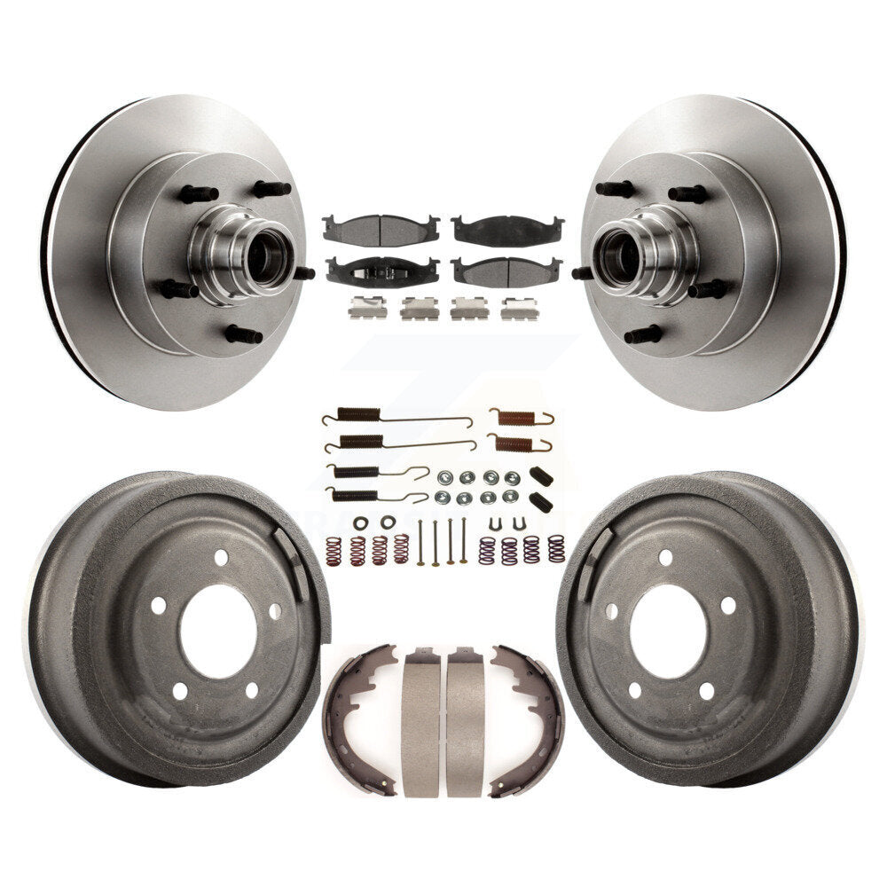 Transit Auto K8T-102545 Disc Brake Kit for 1997-1999 Ford E-150 Econoline, Ford E-150 Econoline Club Wagon - Front and Rear product image